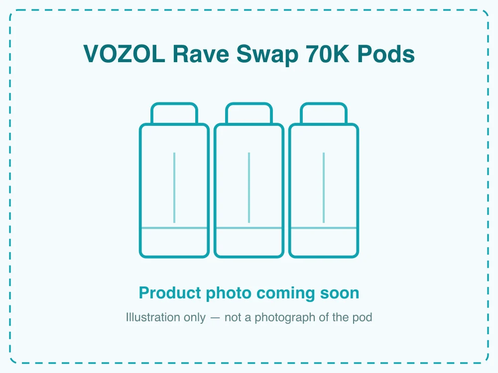 VOZOL Rave Swap 70K Disposable Pods